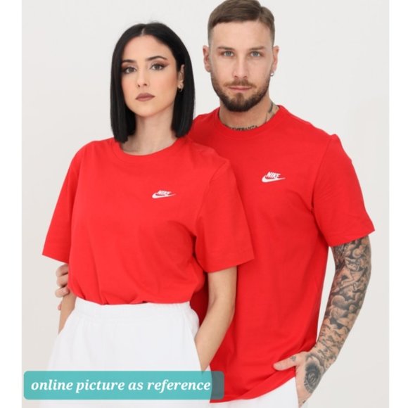 Nike Embroidered Shirt Red  Medium,  unisex - Picture 6 of 6